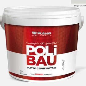 Resim PoliBau 100. Yıl İç Cephe Boyası Dingin Gri 4473 
