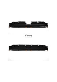 Resim Zeri Lobi Koltuğu & Şark Köşesi - Siyah 111 Siyah 