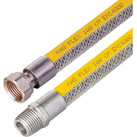 Resim Doğalgaz Ocak Bağlantı Hortumu 