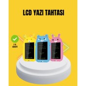 Resim Datatek Tek Tuşla Silinebilir LCD Yazı Tableti | Çocuklar Için Eğitim Tableti 