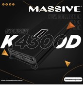 Resim Massive Ms-k4300.4d 4 Kanal 4x300w Rms Profesyonel Oto Anfi Amfi Bas Kontrol Aparatlı Kale E 