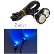 Resim 2 Adet Ayna Altı Lamba Kartal Göz Gündüz Ledi Buz Mavi 