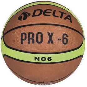 Resim Delta Pro X Deluxe Kauçuk 6 Numara Basketbol Topu 
