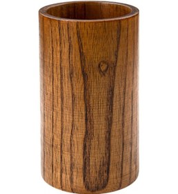 Resim Mutfak Gereçleri Tutucu - Ahşap - 15 Cm - Ahşap Mutfak Gereçleri Tutucu - Spatula Kabı - Mutfak Gereçleri Tutucu - Çatal Bıçaklık - Stu 