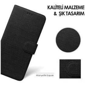 Resim Apsuwa Omix X500 Kılıf Cüzdan Kapaklı Kartlıklı Kumaş 