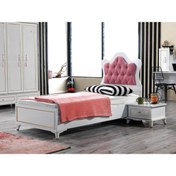 Resim Sln Lotus Karyola Pembe Başlıklı SL-155-4 