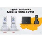 Resim Gigaset C530 3 Dahili Swissvoice Telsiz Kablosuz Telefon Santrali Swissvoice