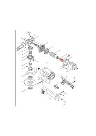 Resim Makita 9016B Rulman 608 Ürün Kodu 210005-4 
