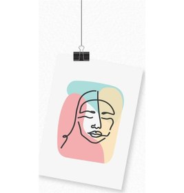 Resim Kadın Temalı A3 Duvar Posteri-2-2519 