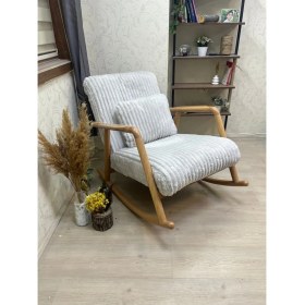 Resim Asedia Minito Naturel Krem Sallanan Sandalye Dinlenme Koltuğu Anneler Günü Hediyesi 