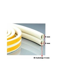 Resim Kapı Pencere Bandı Fitili Yapışkanlı Soğuk Izolasyon 5X2=10 Metre (548544196) 