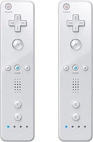 Resim MOOGOLE Wii Remote, Wii Controller, 2 Pack, with Silicone Case and Wrist Strap 