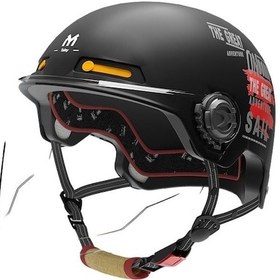 Resim Lyon Retro Harley Yarım Kask 3c Hafif Motosiklet Kaskı Siyah 