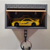 Resim NemoCraft Arabalı Garaj Anahtar Askısı (Araba dahil değildir.) 