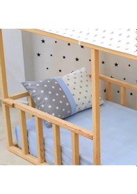 Resim Markaawm Montessori Yatak Markaawm Ahşap Karyola Orkide Akçaağaç 