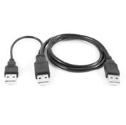 Resim Harici Diskler için Y Kablo 3 Uçlu Usb 2.0 Kablo 