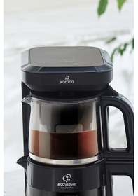 Resim Karaca Robotea Pro 4 in 1 Konuşan Renkli Camlı Çay Makinesi 