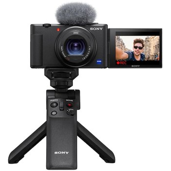 Sony ZV-1 Aynasız Fotoğraf Makinesi + GP-VPT2BT Çekim Kolu (Sony Eurasia Garantili)