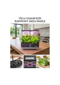 Resim Hydroponic Bitki Büyütme Sistemi Gri 