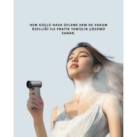 Resim Epilons Yüksek Hızlı Kablosuz El Tipi Hava Üfleme Temizlik Cihazı 