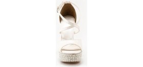 Resim Bags Shoes Guja 23Y805 Bride Kadın Platformlu Taşlı Abiye Gelin Ayakkabısı 