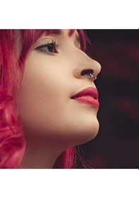 Resim Paslanmaz Çelik Burun Fake Piercing Septum Mıknatıslı Ecp01 