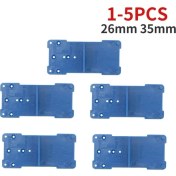 Resim Liyao Mavi 26MM 35MM 4 Adet 1-5 Adet 26MM 35MM Menteşe Deliği Delme Kılavuzu 35MM 40MM Menteşe Kurulum Jig Kapı Dolap Menteşe Deliği Bulucu Ağaç Işleme Aleti (Yurt Dışından) 