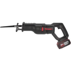 Resim Kress KUE01 20Volt/4.0Ah Li-ion Çift Akülü Kömürsüz Profesyonel Tilki Kuyruğu Testere 