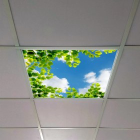 Resim Gök Panel 60X60 LED Panel Aydınlatma Armatür Avize Sıva Altı Desenli Tekli 46510386SA 
