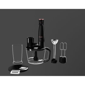 Resim Arçelik K Resital El Blender Seti Siyah 1500 Watt çelik 