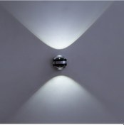 Resim Yukarı Aşağı Duvar Lambası Led Modern Kapalı Otel Dekorasyon Işık Oturma Odası Yatak Odası Başucu Tv Arka Plan Lambaları, Watt: 2w Sıcak Beyaz 