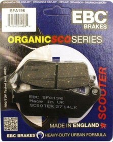 Resim 2018-2021 Honda Forza 250 Ön Fren Balatası Ebc Sfa196 