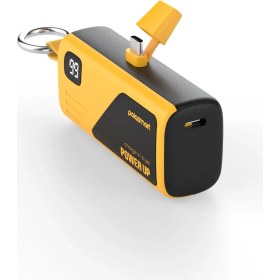 Resim Polosmart PSM132 Taşınabilir Dijital Göstergeli 20W Pd Çıkışlı Şarj Cihazı Powerbank 5.000 Mah Sarı 