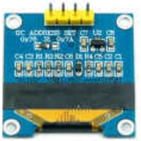 Resim 128X64 0.96 İnç Oled Grafik Ekran 6 Pin Spı 