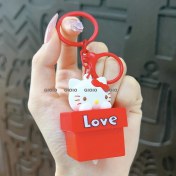 Resim Silver1 Dalga Tatil Bebek Anahtarlık Kolye Eğlenceli Karikatür Sevimli Çanta Çekicilik Hediye (Yurt Dışından) 