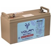 Resim 12 Volt 125 Amper Marin Jel Akü 3 Yıl Garantili - Volan Akü / 325018869 