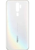 Resim Oppo A5 (2020) Arka Pil Batarya Kapağı CPH1931 CPH1933 - Beyaz 