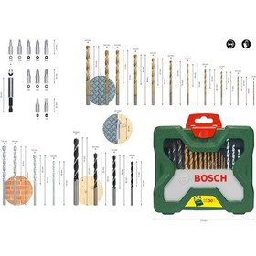 Resim 2607019324 Titanyum Matkap Bit Seti "x-line Seti" 30 Pcs 