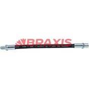 Resim BRAXIS AH0759 Fren Hortumu On (420Mm) BMW E31 E32 E34 85-99 34321156157 (WE598811) (Fiyat:2 Adet İçindir) Braxis