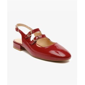 Resim Kadın Bordo Rugan Hakiki Deri Babet 5y2ta59267 Bordo Rugan 