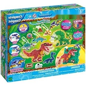 Resim Renkli Aquabeads Dinozor Dünyası Seti 10 Parça 