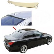 Resim bmw e60 04-12 plastikboyasız cam üstü spoyler 
