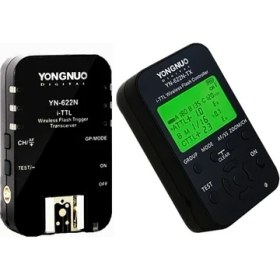 Resim Yongnuo YN 622 Nikon Uyumlu Hss Ttl Flaş Tetikleyici Kit 