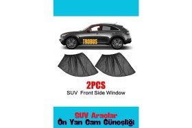 Resim Honda Hr-V 1998 - 2006 Suv Uyumlu Yan Cam Güneşliği Ön Veya Arka 