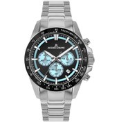 Resim Jacques Lemans 1-2207b Lıverpool Chronograph Erkek Kol Saati Gümüş - Siyah 