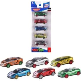 Resim Aspartam Speed Racer 5 Li Metal Araba Seti 
