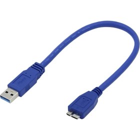 Resim 30CM USB 3.0 Taşınabilir Harddisk Micro B Harici Disk Kablosu 30 cm 