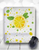 Resim Atölye Çizgi Keyfi Limon Bilek Destekli Mouse Pad 