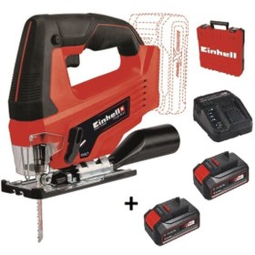 Resim Einhell Tc-js 18 Li - Dekupaj Testeresi 2* 2.5 Ah Starter Kit Çantalı 