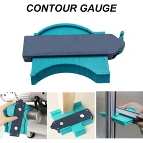 Resim Çok Fonksiyonlu Ahşap Profil Ölçer, Kesim ve Şekil Oluşturma Aracı 